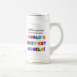 Andernfalls als die besten Geschenke von Abuelo be Bierglas