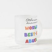 Andernfalls als die besten Geschenke von Abuelo be Mattglastasse (VorderseiteRechts)