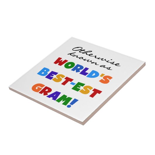 Andernfalls als die besten Gram-Geschenke bezeichn Fliese (Seite)