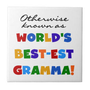 Andernfalls als die besten Gramma-Geschenke bezeic Fliese