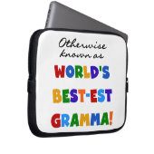 Andernfalls als die besten Gramma-Geschenke bezeic Laptopschutzhülle (Vorne Rechts)