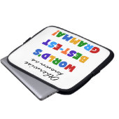 Andernfalls als die besten Gramma-Geschenke bezeic Laptopschutzhülle (Vorne Knopf)
