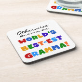 Andernfalls als die besten Gramma-Geschenke bezeic Untersetzer (Linke Seite)