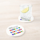 Andernfalls bekannt als Geschenke der Oma-Gut-est Sandstein Untersetzer (Seite)