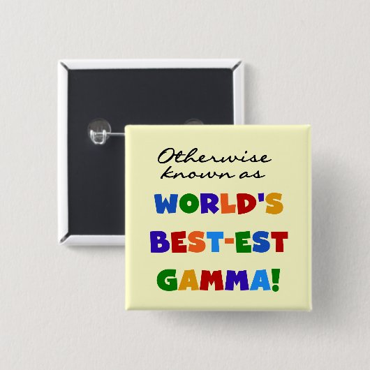 Andernfalls bekannt als Geschenke des Button (Vorne & Hinten)