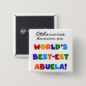 Andernfalls bekannt als Geschenke des Gut-est Abue Button (Vorne & Hinten)