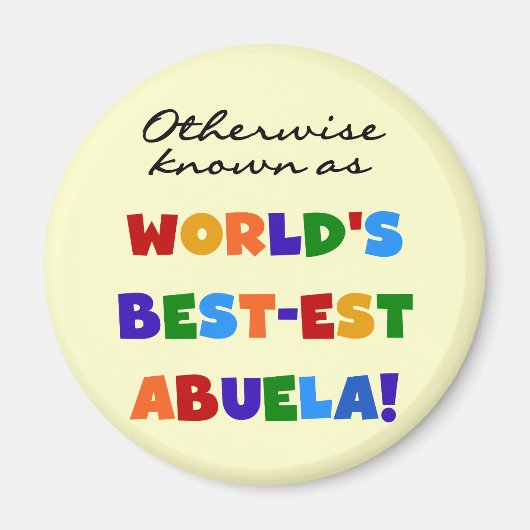 Andernfalls bekannt als Geschenke des Gut-est Magnet (Vorne)