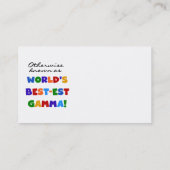 Andernfalls bekannt als Geschenke des Visitenkarte (Rückseite)