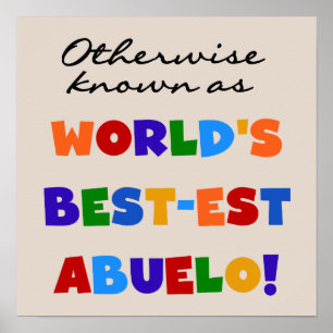 Andernfalls bekannt als Geschenke Gut-est Abuelo Poster