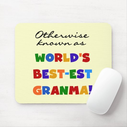 Andernfalls bekannt als Geschenke Gut-est Granma Mousepad (Mit Mouse)