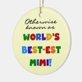 Andernfalls bekannt als Geschenke Gut-est Mimi Keramikornament (Links)