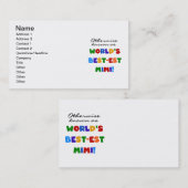 Andernfalls bekannt als Geschenke Gut-est Mimi Visitenkarte (Vorne/Hinten)