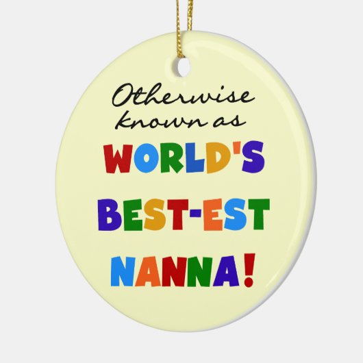 Andernfalls bekannt als Geschenke Gut-est Nanna Keramikornament (Links)