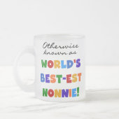 Andernfalls bekannt als Geschenke Gut-est Nonnie Mattglastasse (Links)