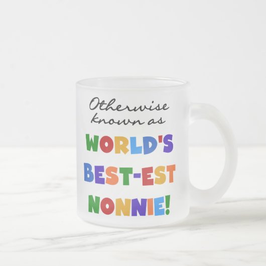 Andernfalls bekannt als Geschenke Gut-est Nonnie Mattglastasse (Rechts)