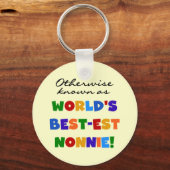 Andernfalls bekannt als Geschenke Gut-est Nonnie Schlüsselanhänger (Vorderseite)