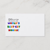 Andernfalls bekannt als Geschenke T-Shirts Gut-est Visitenkarte (Rückseite)