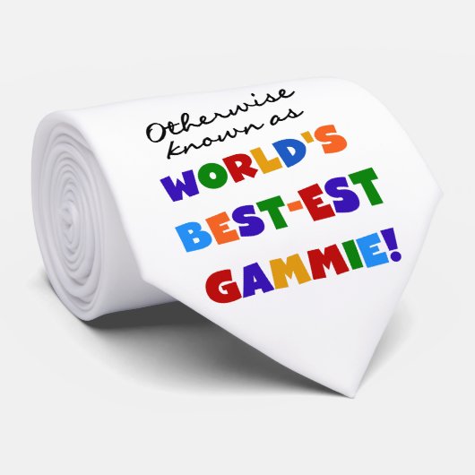 Andernfalls bekannt als T-Shirts Gut-est Gammie Krawatte (Gerollt)