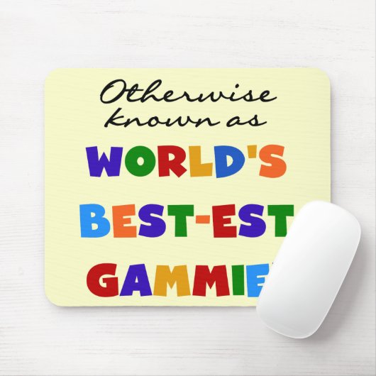 Andernfalls bekannt als T-Shirts Gut-est Gammie Mousepad (Mit Mouse)
