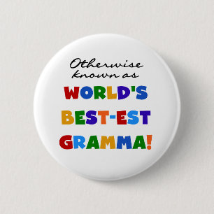 Andernfalls bekannt als T-Shirts Gut-est Gramma Button