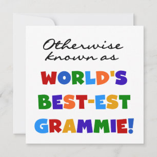 Andernfalls bekannt als T - Shirts Gut-est Grammie
