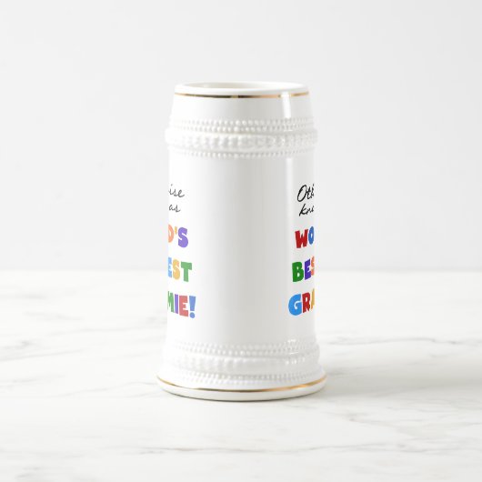 Andernfalls bekannt als T - Shirts Gut-est Grammie Bierglas (Mittel)