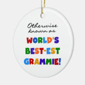 Andernfalls bekannt als T - Shirts Gut-est Grammie Keramikornament (Links)