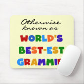 Andernfalls bekannt als T - Shirts Gut-est Grammie Mousepad (Mit Mouse)