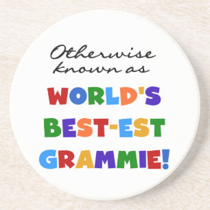 Andernfalls bekannt als T - Shirts Gut-est Grammie Sandstein Untersetzer