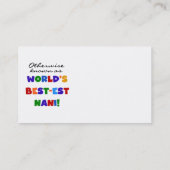 Andernfalls bekannt als T-Shirts und Geschenke Visitenkarte (Rückseite)