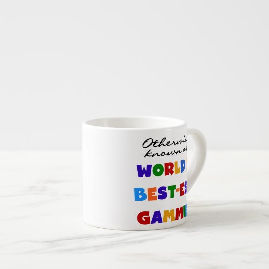 Andernfalls bekannte Geschenke für die beste Gammi Espressotasse (Vorderseite Rechts)