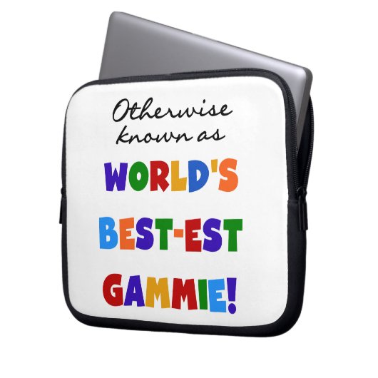Andernfalls bekannte Geschenke für die beste Gammi Laptopschutzhülle (Vorderseite Links)