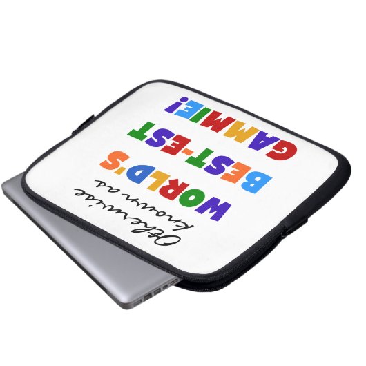 Andernfalls bekannte Geschenke für die beste Gammi Laptopschutzhülle (Vorne Knopf)