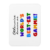 Andernfalls bekannte Geschenke für die beste Gammi Magnet (Vertikal)