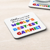 Andernfalls bekannte Geschenke für die beste Gammi Untersetzer (Linke Seite)