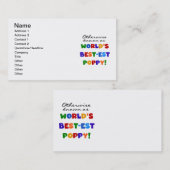 Andernfalls die bekanntesten Mohnhemden und Gesche Visitenkarte (Vorne/Hinten)