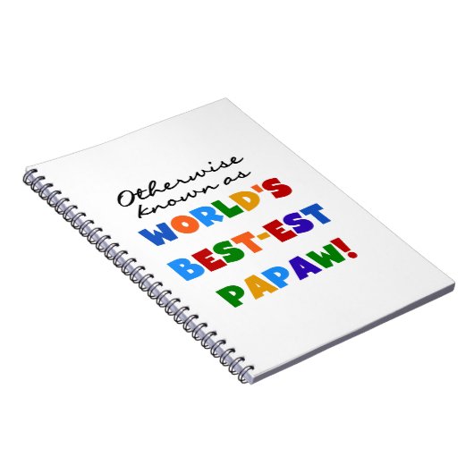 Andernfalls die bekanntesten Papaw-T - Shirt und G Notizblock (Rechte Seite)