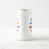 Andernfalls die bekanntesten Poppi-T - Shirt und - Bierglas (Mittel)