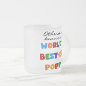 Andernfalls die bekanntesten Poppi-T - Shirt und - Mattglastasse (VorderseiteRechts)