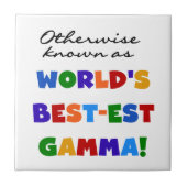 Andernfalls Kennen Sie die besten Gamma Geschenke Fliese (Vorderseite)