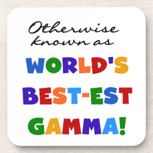 Andernfalls Kennen Sie die besten Gamma Geschenke Getränkeuntersetzer