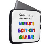 Andernfalls Kennen Sie die besten Gamma Geschenke Laptopschutzhülle (Vorne Rechts)
