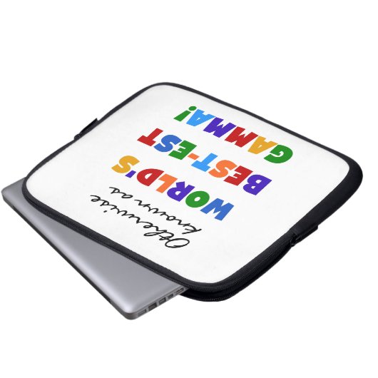 Andernfalls Kennen Sie die besten Gamma Geschenke Laptopschutzhülle (Vorne Knopf)