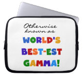 Andernfalls Kennen Sie die besten Gamma Geschenke Laptopschutzhülle (Vorderseite)