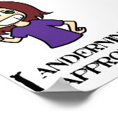 Andernina genehmigt poster (Ecke)