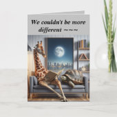 ANDERS, ABER ~ JAHRESKARTE DANKESKARTE (Vorderseite)