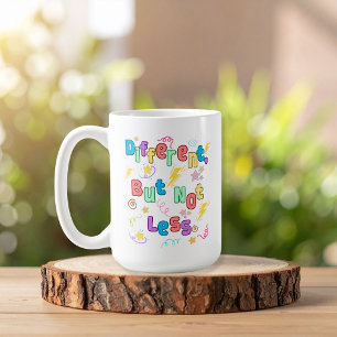 Anders, aber nicht weniger - ADHD-Aufklärung Kaffeetasse