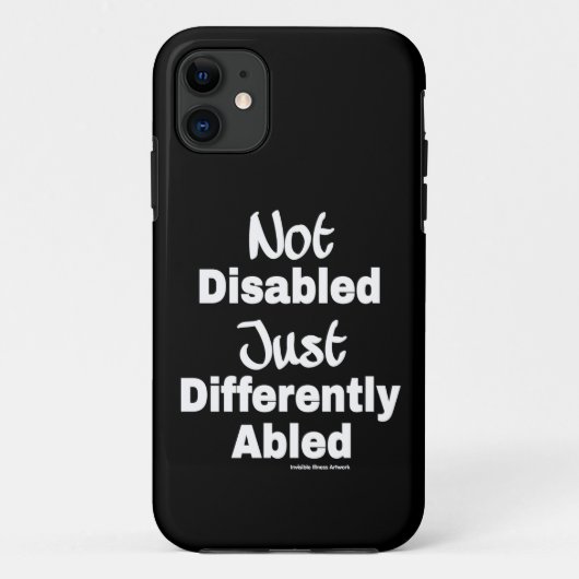 Anders abled Case-Mate iPhone hülle (Rückseite)