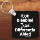 Anders abled schlüsselanhänger (Vorderseite)