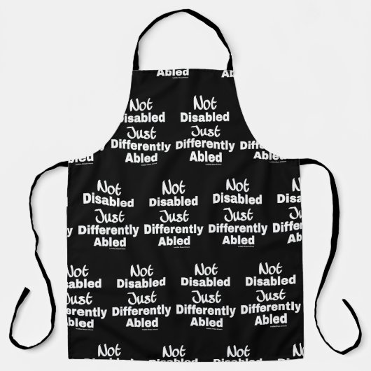Anders abled schürze (Vorderseite)